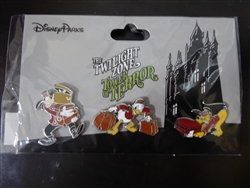 Disney Trading Pin 130094 Tower of Terror Bellhop set - Goofy Donald and Pluto