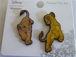 Disney Trading Pin  130164 Loungefly Nala and Simba Playing