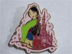 Disney Trading Pin 130700 Sparkle Castle - Mulan