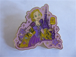 Disney Trading Pin 130947 Sparkle Castle - Rapunzel