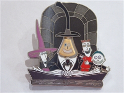 Disney Trading Pin 130981 Nightmare Before Christmas - 25 Year of Fright - Mayor and Oogie's Boys