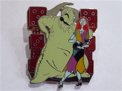 Disney Trading Pin 130982 Nightmare Before Christmas - 25 Year of Fright - Oogie Boogie and Sally