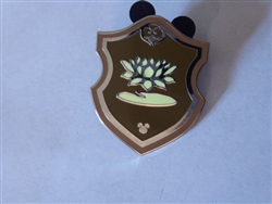 Disney Trading Pin 131140 WDW - Hidden Mickey - 2018 - Princess Crest Emblem - Tiana