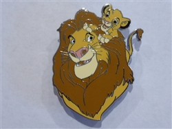 Disney Trading Pin 131351 ACME/HotArt - Classic Cutout - Family Portrait II - Mufasa and Simba