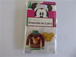 Disney Trading Pin  131460 DS - Holiday 2018 - Red Sweater Set