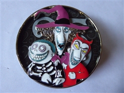 Disney Trading Pin  131518 DSSH - The Nightmare Before Christmas 25th Anniversary - Lock, Shock and Barrel