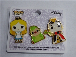 Disney Trading Pin 131805 Loungefly - Funko Pop! Alice, Hedge Hog and Queen Of Hearts