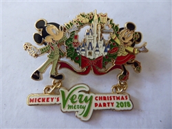 Disney Trading Pin   132060 WDW - Very Merry Christmas Party 2018 - Mickey and Minnie