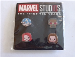 Disney Trading Pins 132291 Disney Movie Rewards - Marvel Studios 10th Anniversary Emoji Pin Set #2