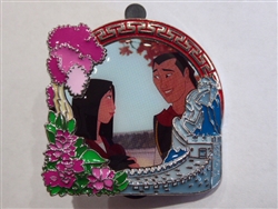 Disney Trading Pin 132309 DS - December 2018 Park Pack - Mulan Frame - Version 3