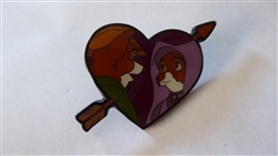 Disney Trading Pin 132415 Loungefly - Robin & Maid Marian Heart