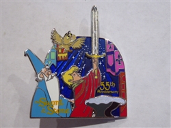 Disney Trading Pin 132433 The Sword in the Stone 55th Anniversary – Merlin and Wart