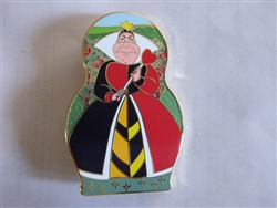 Disney Trading Pin 132448 DSSH - Nesting Dolls - Alice In Wonderland - Queen Of Hearts