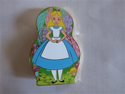 Disney Trading Pin 132449 DSSH - Nesting Dolls - Alice In Wonderland - Alice