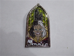 Disney Trading Pin 132524 DLR - Pin of the Month - Windows of Evil - Cruella