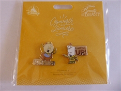 Disney Trading Pin 132560 DS - Disney Duos - Cogsworth and Lumiere