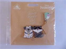 Disney Trading Pin 132563 DS - Disney Duos - Percy, Meeko and Flit