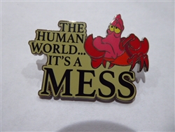 Disney Trading Pin 132644 Sebastian Quote pin