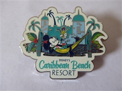 Disney Trading Pins  132647 WDW - Caribbean Beach Resort - Mickey in Hammock