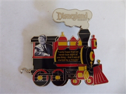 Disney Trading Pin 132678 DLR - Passholder Train with Quote