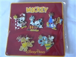Disney Trading Pin 132864 Celebrate Mickey Set