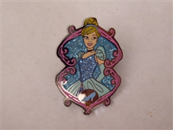 Disney Trading Pin 133095 Adventure Is On Princess Starter Lanyard - Cinderella