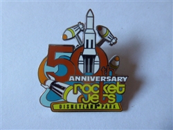 Disney Trading Pin 133097     DLR - Cast Exclusive - 50th Anniversary - Rocket Jets