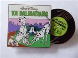 Disney Trading Pin 133104 Vintage Vinyl - Pin of the Month - 101 Dalmatians