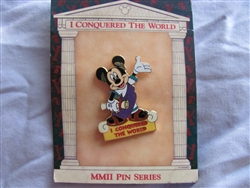 Disney Trading Pins 13315: WDW - I Conquered The World Pin Pursuit (Mickey)