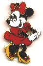 Disney Trading Pin 1333: Small Minnie with No Spots On Dress (White Face)