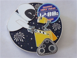 Disney Trading Pin 133389 WDI - Happy New Year 2019 - Wall-E & Eve