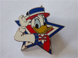 Disney Trading Pin 133650 Patriotic Starter Set - Donald Duck