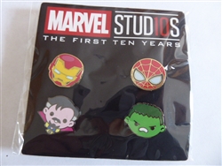 Disney Trading Pin 133706 DMR – Marvel Studios The First Ten Years – Emoji Pin Set #3