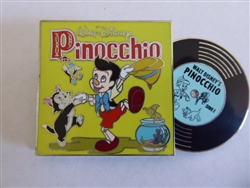 Disney Trading Pin  133893 Vintage Vinyl - Pin of the Month - Pinocchio