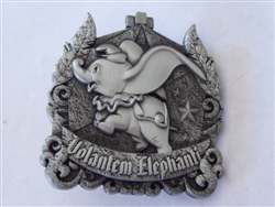 Disney Trading Pin 133968 DLR - Pin of the Month - Crests of the Kingdom - Dumbo the Flying Elephant