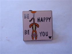 Disney Trading Pin 134126 DLR - Hidden Mickey 2019 - Pooh Quotes - Be Happy