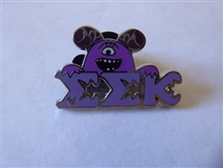 Disney Trading Pin 134132 DLR - Hidden Mickey 2019 - Monsters University Greek Letters - Naomi