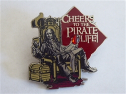 Disney Trading Pins 134188 Pirates of the Caribbean - Jack Sparrow - Cheers to the Pirate Life!