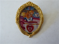 Disney Trading Pin 1342 DL - LE Oval Character of the Month - April (Alice in Wonderland)