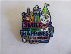 Disney Trading Pin 134328 It's A Small World - A Smile Means Happiness & Friendship
