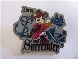 Disney Trading Pin 134462 Pirate Minnie - I never surrender