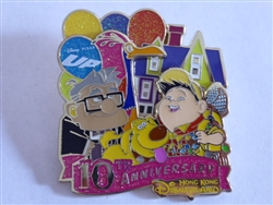 Disney Trading Pin 134535 HKDL - Up 10th Anniversary