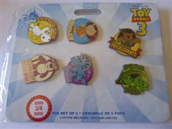 Disney Trading Pin 134544 DS- The Road to Toy Story - TS 3 Set