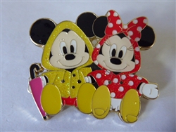 Disney Trading Pin 134614 SDR - Raincoats - Mickey and Minnie