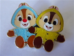 Disney Trading Pin 134615 SDR - Raincoats - Chip and Dale