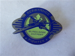 Disney Trading Pin  134709 Star Wars: Galaxy's Edge - Black Spire Outpost Resistance Fighter X-Wing