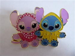 Disney Trading Pins 134767 SDR - April Showers - Angel and Stitch