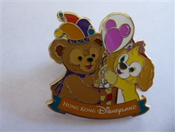 Disney Trading Pin 134932 HKDL - Balloon Starter - Duffy and Cookie Pink