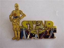 Disney Trading Pin 134953 DEC - Star Wars Logo - C-3PO