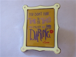 Disney Trading Pin 135023 DS - Quote - Beauty and the Beast Wisdom Collection